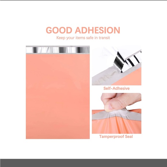 25ct 10x13’ Designer PolyMailers ~BONUS! Free Thank You Stickers 🍑🆕🍑 - Picture 2 of 8